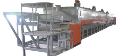 MMH MESH BELT TYPE CONTINUOUS FURNACE WITH MUFFLE