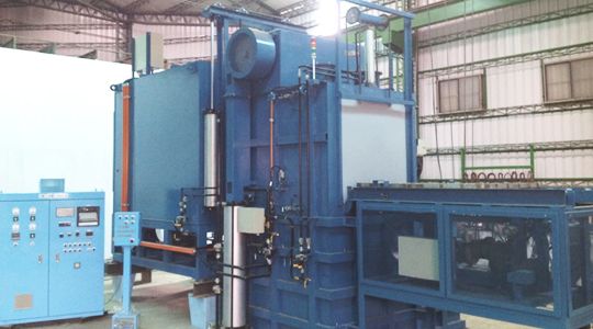 BATCH TYPE T4 ALUMINUM ALLOY SOLUTION TREATMENT FURNACE