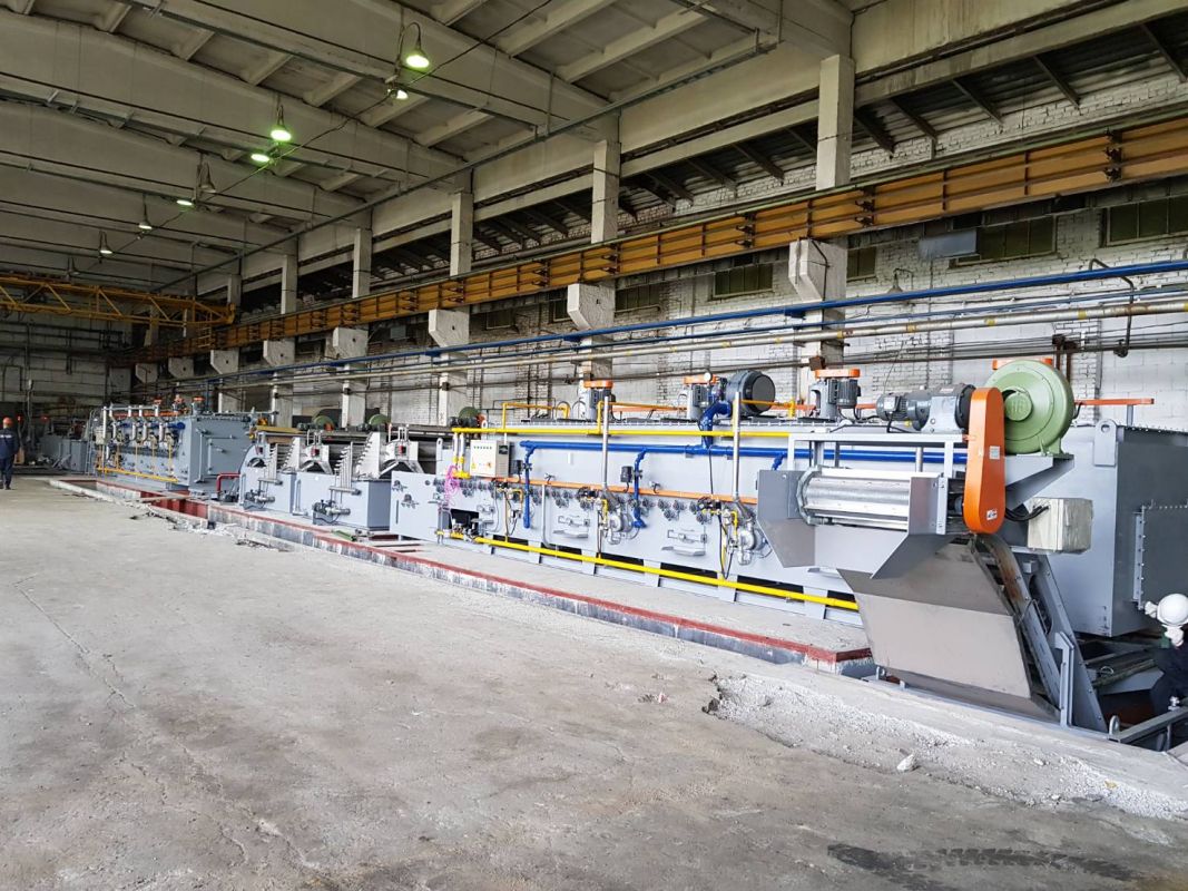 NMHG ALL GAS GIRE HEATING MESH BELT TYPE CONTINUOUS CARBURIZING AND HARDENING HEAT TREATMENT