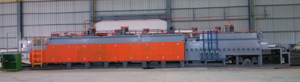 MH MESH BELT TYPE CONTINUOUS NORMALLIZING OR ANNEALING FURNACE
