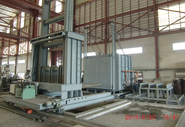 Batch type stainless steel solution furnace