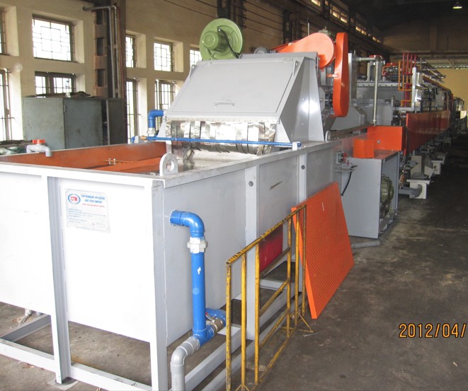 MH-400 Heat treatment of motorcycle parts